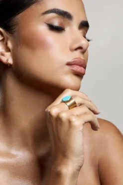 Amanti | Turquoise Adjustable Statement Ring