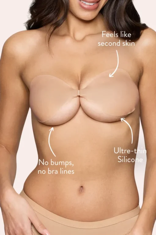 Invisibra | Boomba Beige Invisible Sticky Bra