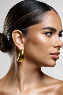 Levitate | Gold Chunky Dangle Earrings