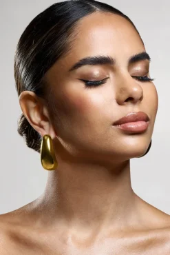 Levitate | Gold Chunky Dangle Earrings