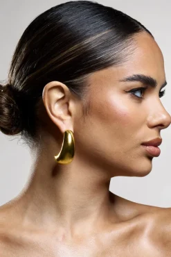 Levitate | Gold Chunky Dangle Earrings
