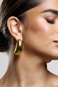 Levitate | Gold Chunky Dangle Earrings