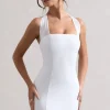Soul | White Bodycon Halter-Neck Mini Dress
